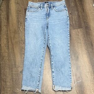 J. Crew essential straight jeans